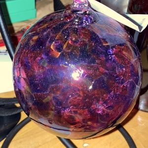 Decorative friendship ball in Purple/Blue